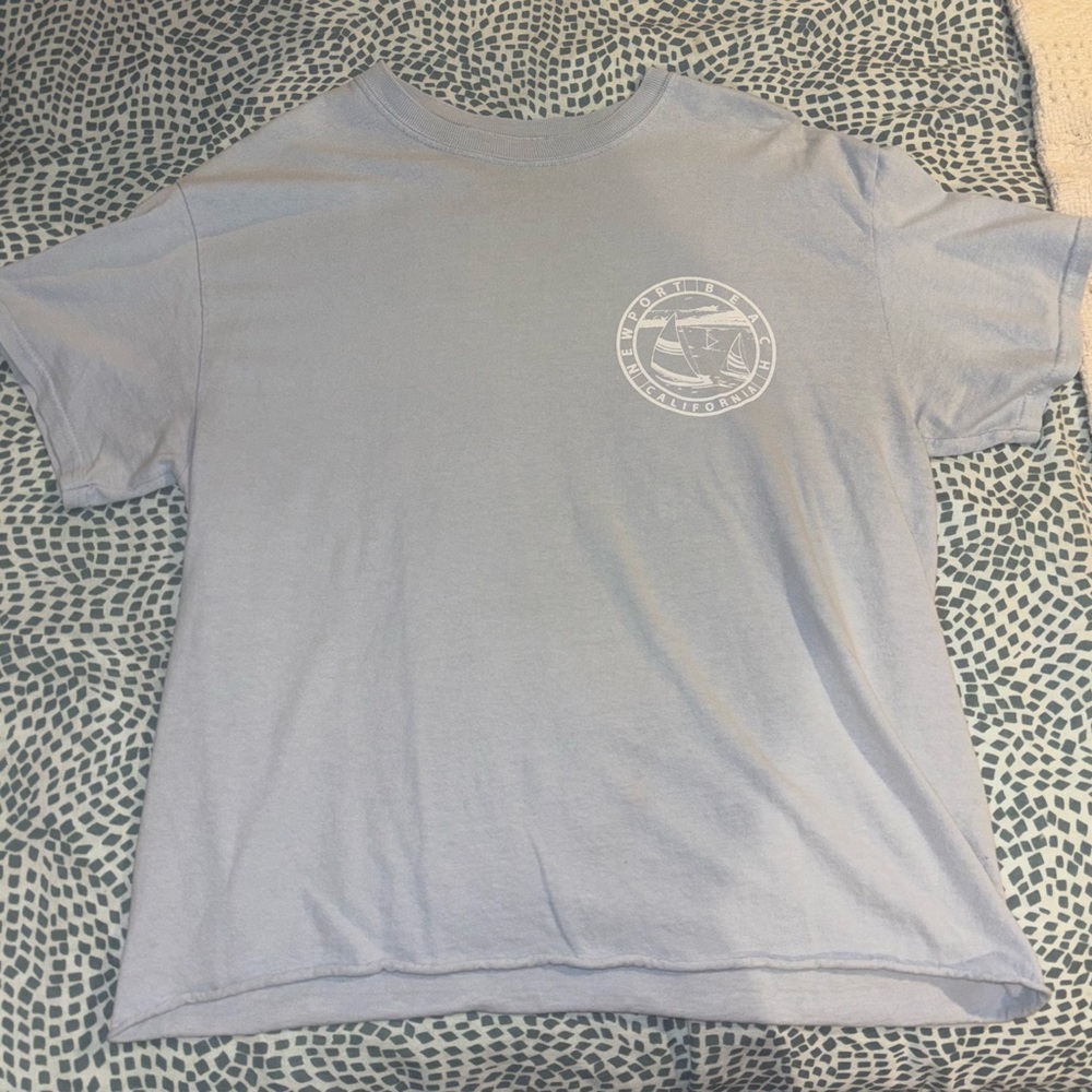 Brandy Melville Light Blue Short Sleeve Tee